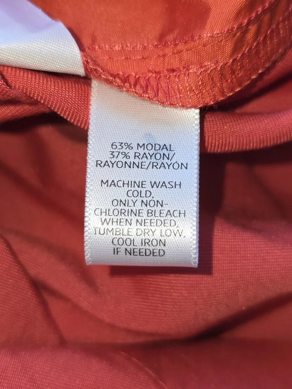 LOFT Red Orange Paper Bag Waist Belted Skirt NEW with Tag M